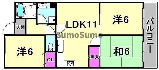 童人の物件間取画像