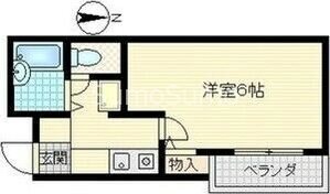 四ツ橋駅 徒歩2分 5階の物件間取画像