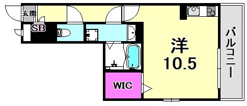 塚口駅 徒歩6分 1階の物件間取画像