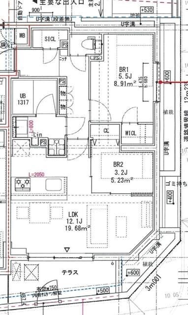 ルネサンスコート学芸大学の物件間取画像