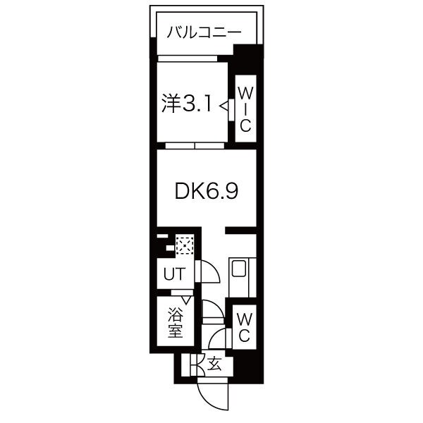 芦原橋駅 徒歩7分 2階の物件間取画像