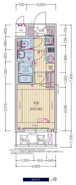 恵美須町駅 徒歩3分 3階の物件間取画像