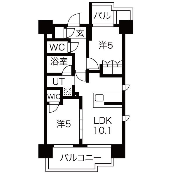 SK RESIDENCEの物件間取画像