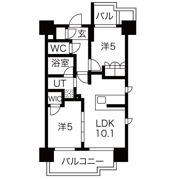 日本橋駅 徒歩7分 6階の物件間取画像