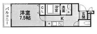 フジパレス出来島WESTⅡ番館の物件間取画像