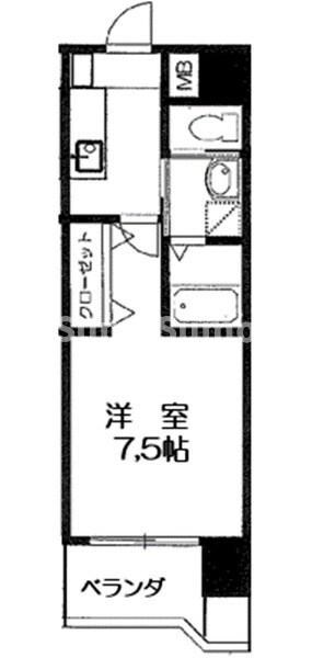 ベルパークⅡの物件間取画像