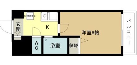 桜川駅 徒歩5分 4階の物件間取画像