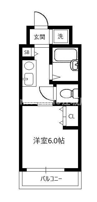 ルミエ新大阪の物件間取画像