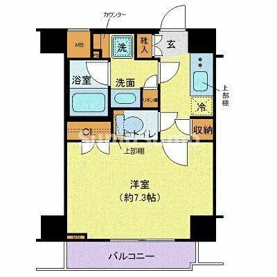 ガリシア用賀の物件間取画像