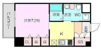 セントアミー東三国の物件間取画像