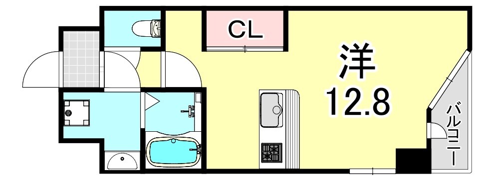 江坂駅 徒歩10分 1階の物件間取画像