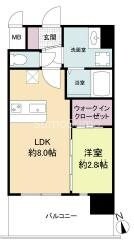 芦原橋駅 徒歩5分 2階の物件間取画像