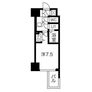 プレミアムコート谷町4丁目の物件間取画像