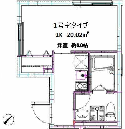 トレスコート目黒本町の物件間取画像