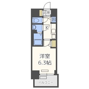 プレサンス高津公園ディオの物件間取画像