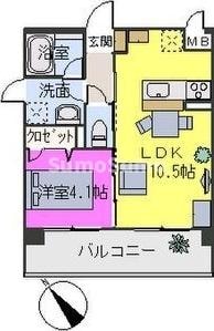 笹原駅 徒歩9分 3階の物件間取画像