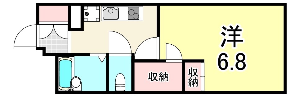 塚口駅 徒歩10分 3階の物件間取画像