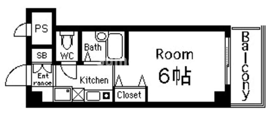 サンシャイン戸川の物件間取画像