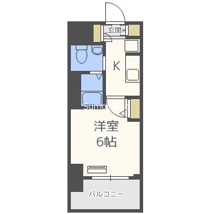 桜川駅 徒歩3分 2階の物件間取画像