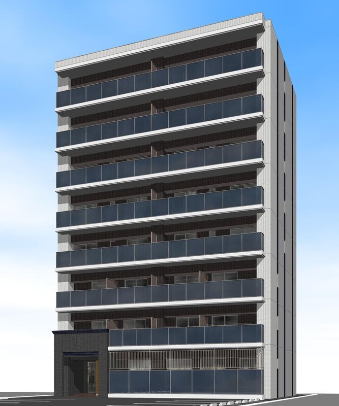 Arista箱崎の物件外観写真