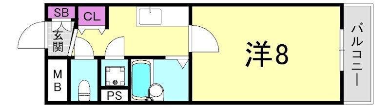 フィレンツェの物件間取画像