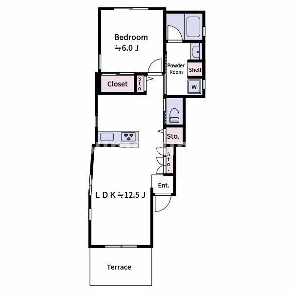 Ｓｈｉｒｏｋａｎｅｄａｉ３の物件間取画像