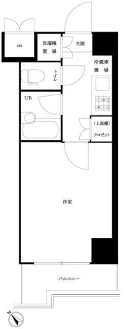 ルーブル神宮前の物件間取画像