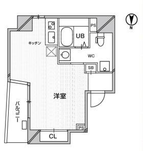 本町駅 徒歩3分 6階の物件間取画像