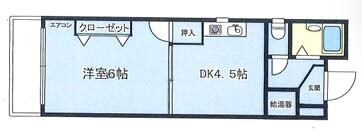 アドレッセンス京町堀の物件間取画像