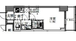 阿波座駅 徒歩7分 15階の物件間取画像