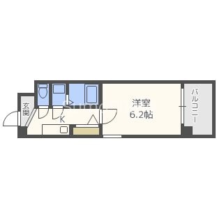 西大橋駅 徒歩3分 2階の物件間取画像