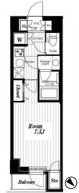 ＰＲＥＭＩＵＭ　ＣＵＢＥ　都立大学♯ｍｏの物件間取画像