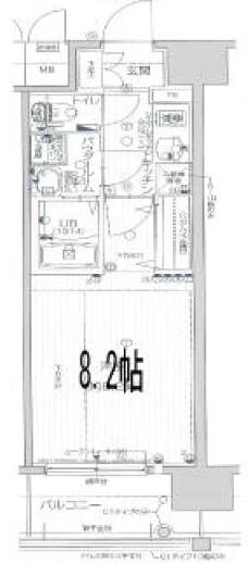 九条駅 徒歩5分 2階の物件間取画像