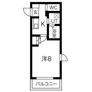 東淀川駅 徒歩6分 3階の物件間取画像