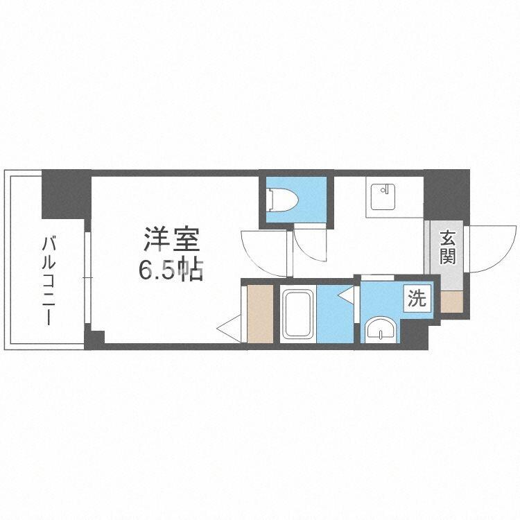 S-FORT難波西の物件間取画像