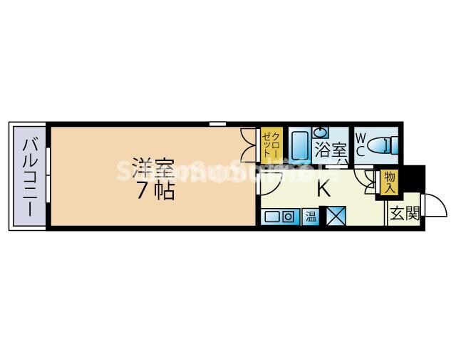 アクト大橋駅南の物件間取画像