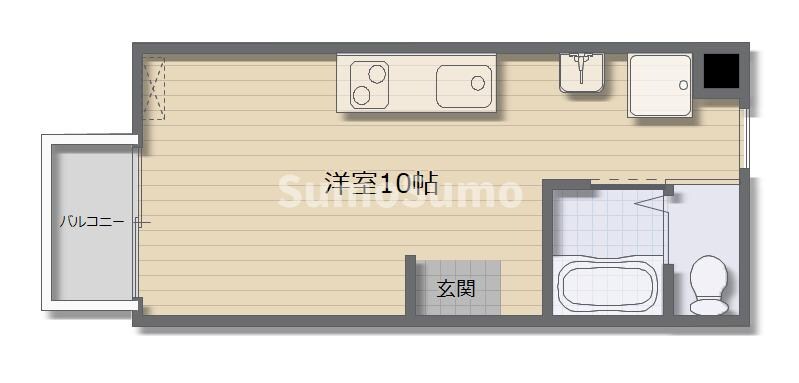 ロイヤルメゾンMINAMISENBAの物件間取画像