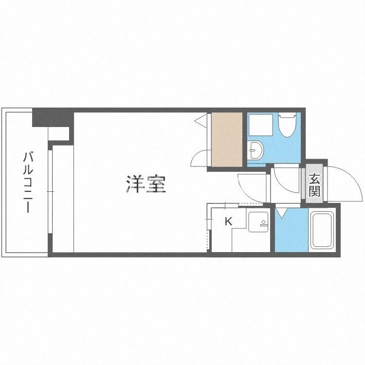 エステートモア・平尾パージュの物件間取画像