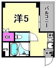 ステージア本町の物件間取画像