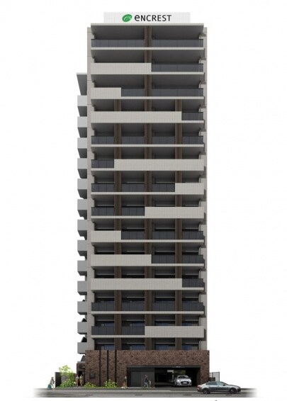 エンクレスト博多PARKSIDEの物件外観写真