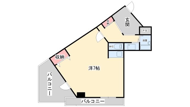 グリーンアベニュー山岡の物件間取画像