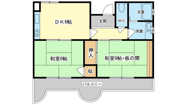 メゾンSKの物件間取画像