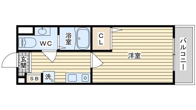 パステル神山の物件間取画像