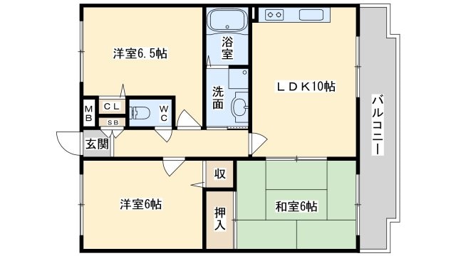 フレーバーフラッツの物件間取画像