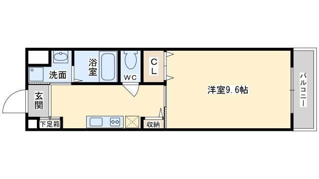 メトロノームの物件間取画像