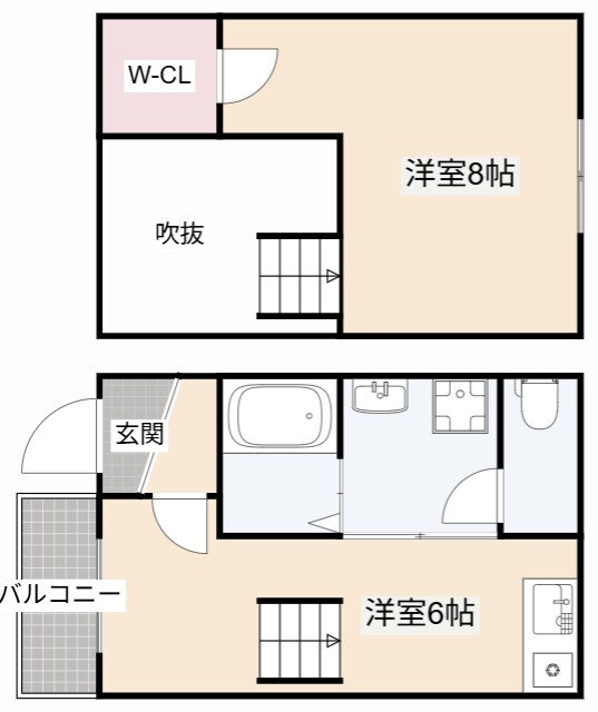 FOREST山崎の物件間取画像