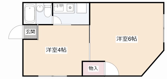 ポップ高槻の物件間取画像