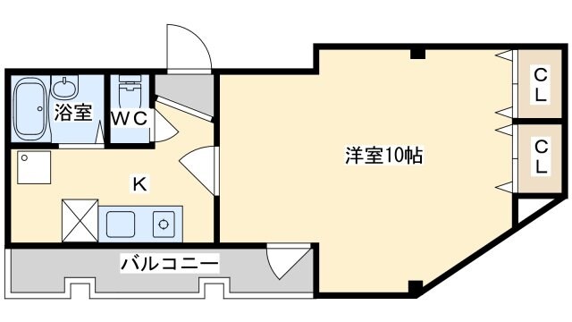 エクセレント高槻の物件間取画像