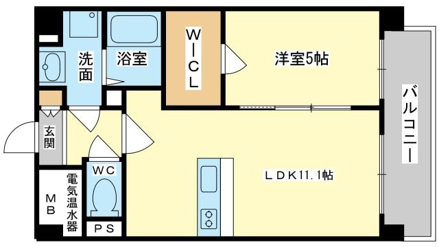 デルスールラローザの物件間取画像