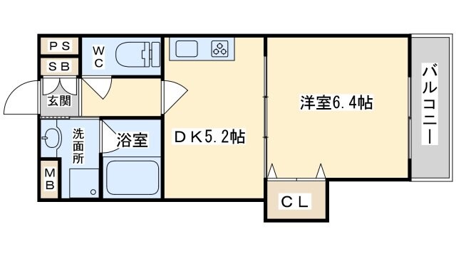 プラネット４６の物件間取画像